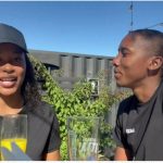 Ntando and Bash announcing their mutual separation on social media.